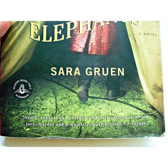 Water for Elephants Novel by Sara Gruen Paperback - Picture 4 of 8